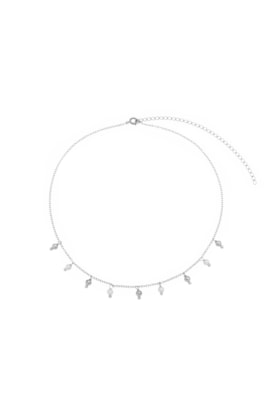 Produto CHOKER DE MINI PÉROLAS E BOLINHAS CH078-R