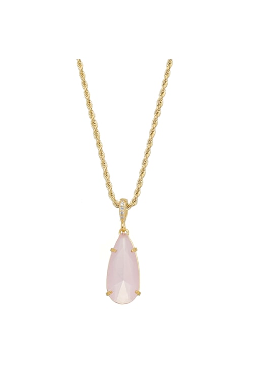 CHOKER DE PEDRA FUSION GOTA KUNZITA LEITOSO CH208-O CHOKER DE PEDRA FUSION GOTA KUNZITA LEITOSO CH208-O