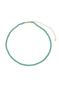 CHOKER DE PEDRAS JADE VERDE CH350-O