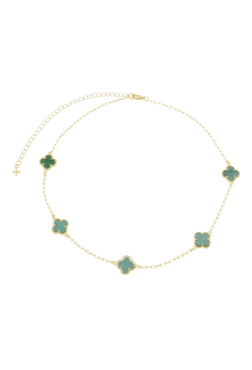 CHOKER DE TREVO ESMERALDA CH317-O CHOKER DE TREVO ESMERALDA CH317-O