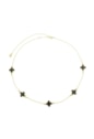 CHOKER DE TREVOS PEQUENOS ÔNIX CH304-O