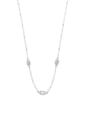 CHOKER DELICADA COM PEDRA CRISTAL CH367-R