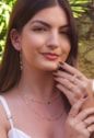 CHOKER DELICADA COM PEDRA ÔNIX CH367-O