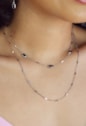 CHOKER DELICADA COM PEDRA ÔNIX CH367-R