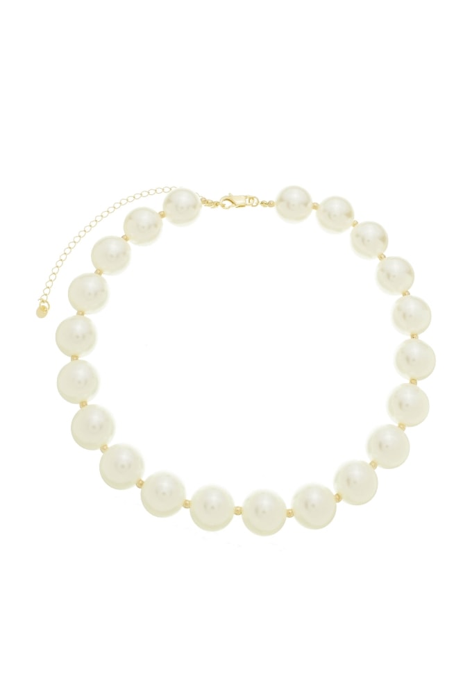 Pearl Bow Choker – Collana Corta Con Fiocco E Perle, Gioiello Elegante Per Donne E Ragazze, Regolabile, Accessorio Da Spiaggia E Festa - 2