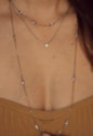 CHOKER ELOS COM ZIRCÔNIA REDONDA 4MM AÇO INOX POLIDO CH389-A