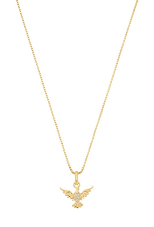 CHOKER ESPÍRITO SANTO COM ZIRCÔNIAS CH162-O