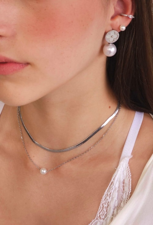 CHOKER MALHA DE FITA CH107-R CHOKER MALHA DE FITA CH107-R