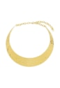 CHOKER MAXIMALISTA RÍGIDA TEXTURIZADA CH370-O