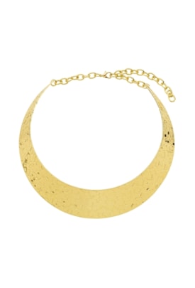 Produto CHOKER MAXIMALISTA RÍGIDA TEXTURIZADA CH370-O