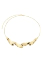 CHOKER ORGÂNICA MODERNA NO OURO CH362-O