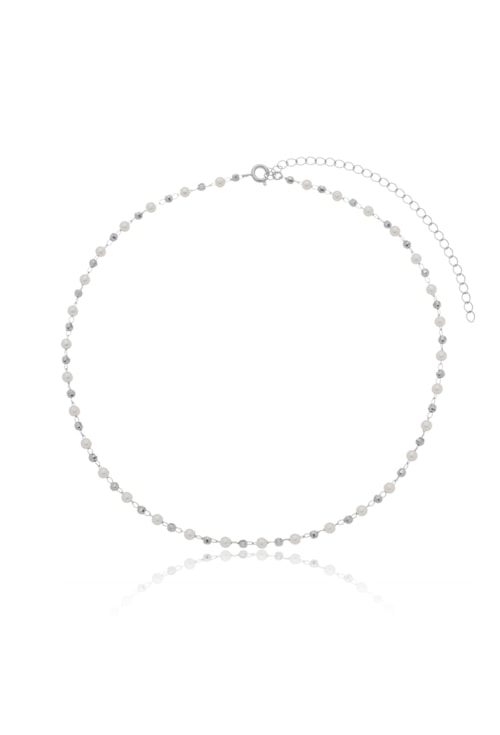 CHOKER PEROLA E BOLINHA CH050-R