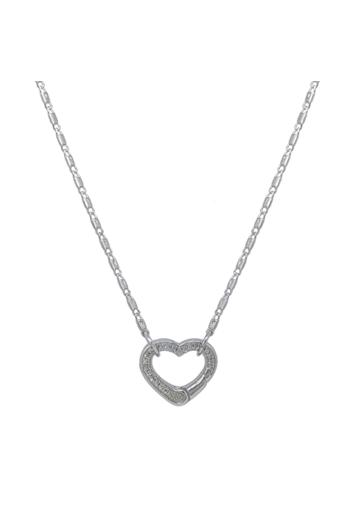 CHOKER PIASTRINE COM CORAÇÃO CRAVEJADO CH135-R