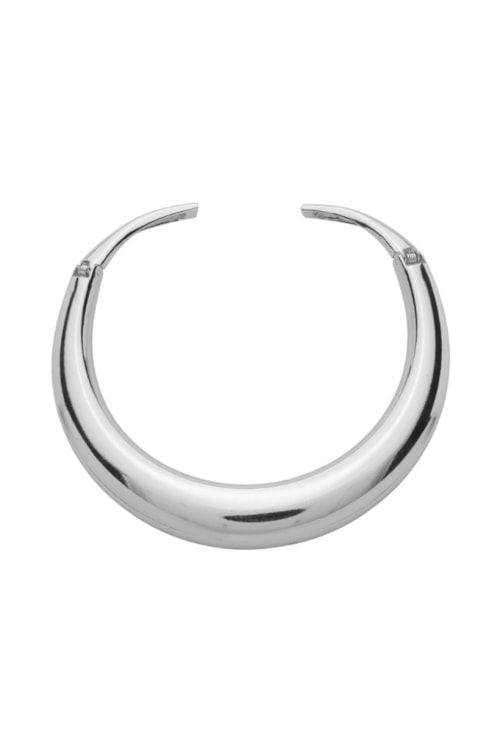 CHOKER RÍGIDA LISA ARO GROSSO NO RÓDIO CH384-R