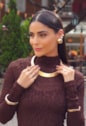 CHOKER RÍGIDA TEXTURIZADA CH385-O