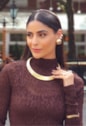 CHOKER RÍGIDA TEXTURIZADA CH385-O