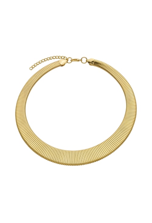 CHOKER RÍGIDA TEXTURIZADA CH385-O
