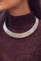 CHOKER RÍGIDA TEXTURIZADA RÓDIO CH385-R