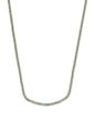 CHOKER RIVIERA AZUL PARAÍBA QUE NÃO VIRA DE 2,5MM CH206-O
