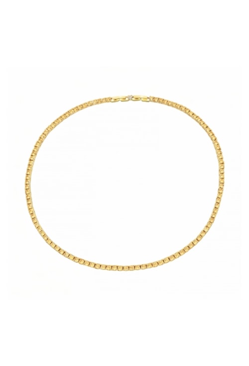 CHOKER RIVIERA CITRINO IMPERIAL OURO 18K 10 MILÉSIMOS CH387-O