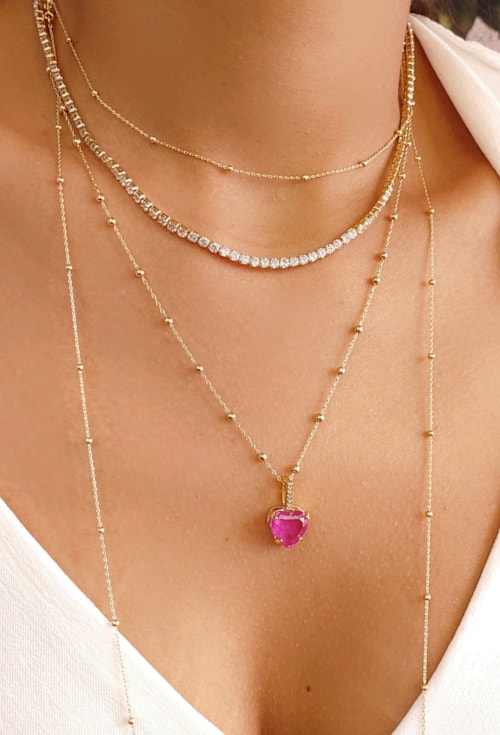 CHOKER RIVIERA CRISTAL QUE NÃO VIRA DE 2,5MM CH206-O CHOKER RIVIERA CRISTAL QUE NÃO VIRA DE 2,5MM CH206-O