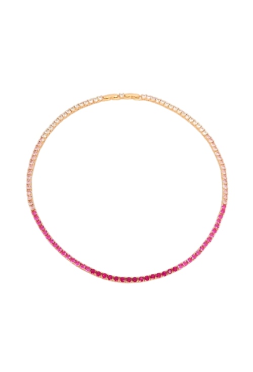 CHOKER RIVIERA DEGRADÊ OURO 18K 10 MILÉSIMOS CH387-O