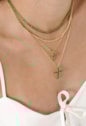 CHOKER RIVIERA ESMERALDA QUE NÃO VIRA DE 2,5MM CH206-O