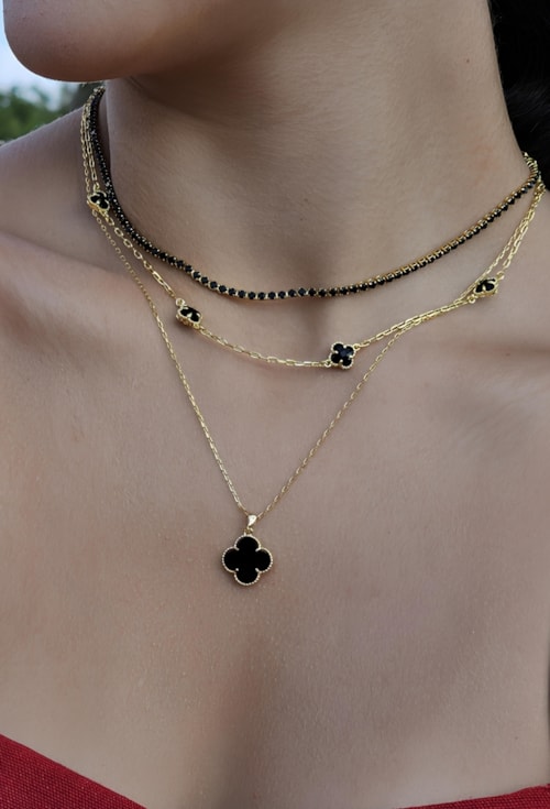 CHOKER RIVIERA QUE NÃO VIRA ÔNIX DE 2,5MM CH206-O CHOKER RIVIERA QUE NÃO VIRA ÔNIX DE 2,5MM CH206-O