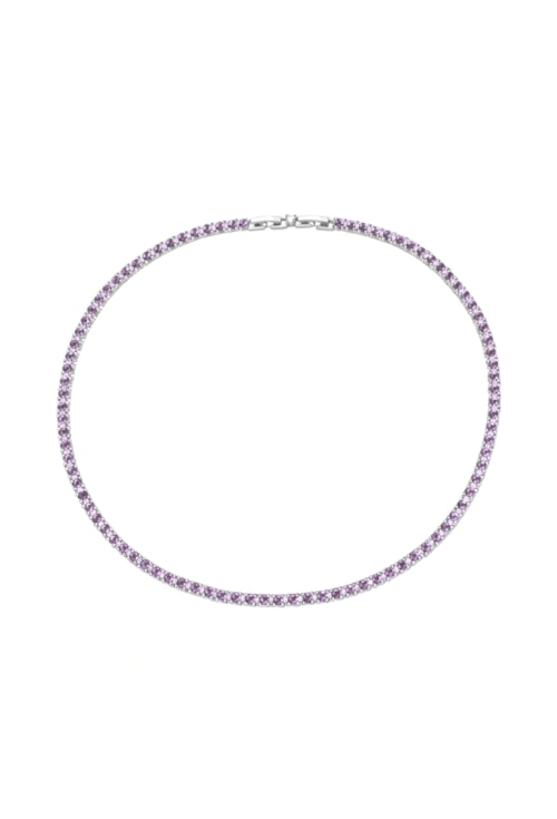 CHOKER RIVIERA TANZANITA RÓDIO CH387-R