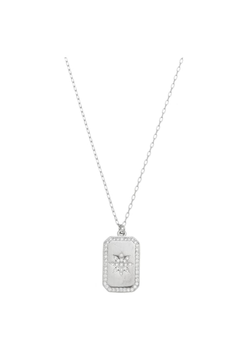 COLAR COM ESTRELA CRAVEJADA NO RÓDIO CO324-R