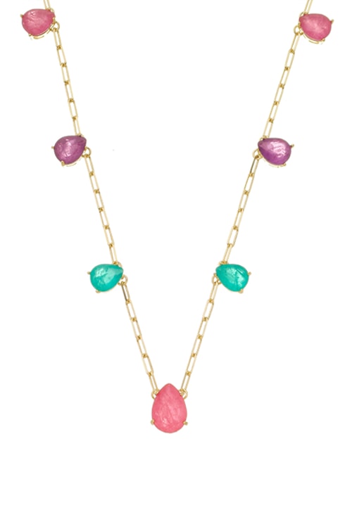 COLAR COM GOTAS FUSION COLORIDAS CO539-O
