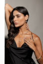 COLAR COM PONTO DE LUZ CRISTAL CO917-O