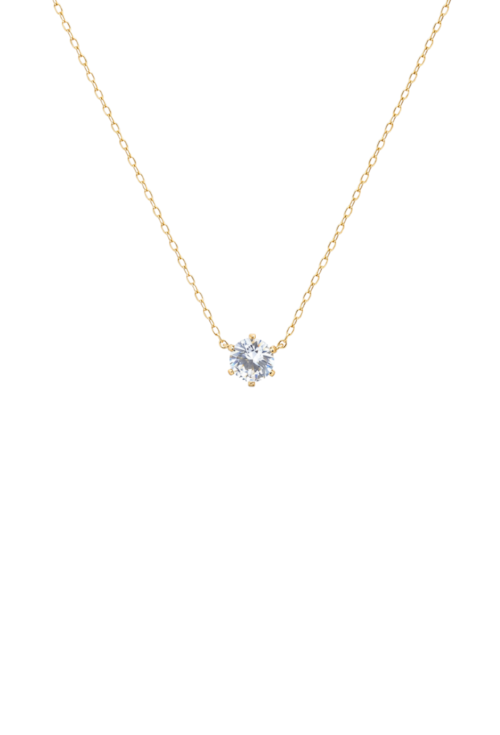 COLAR COM PONTO DE LUZ CRISTAL CO918-O