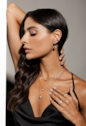 COLAR COM PONTO DE LUZ CRISTAL CO918-O