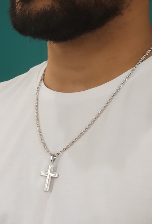 COLAR CORDÃO BAIANO INOX CO670-A COLAR CORDÃO BAIANO INOX CO670-A