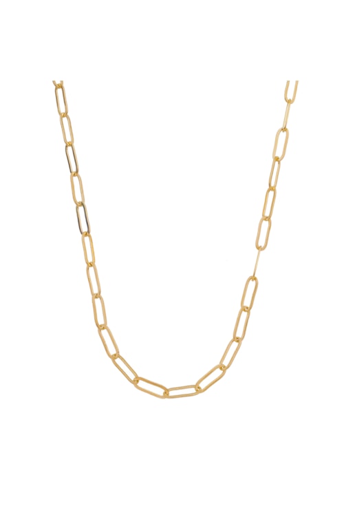 COLAR CORRENTE DE ELOS NO OURO CO328-O COLAR CORRENTE DE ELOS NO OURO CO328-O