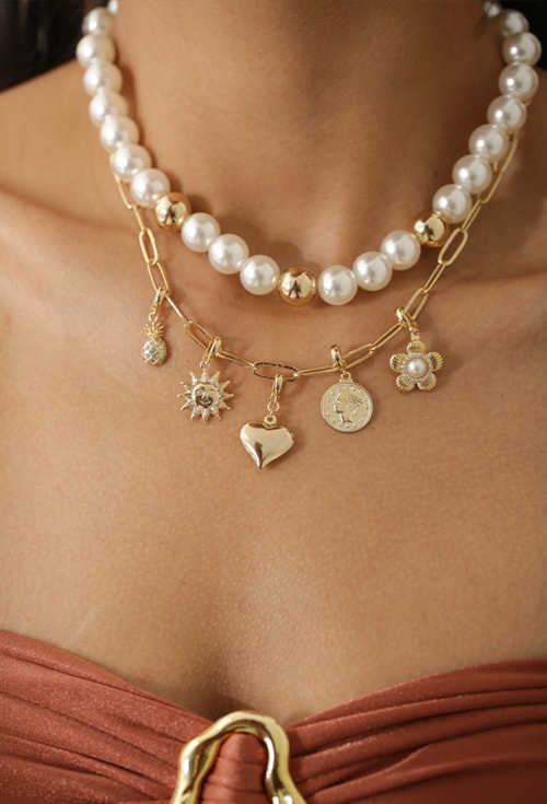 COLAR CORRENTE DE ELOS NO OURO CO328-O COLAR CORRENTE DE ELOS NO OURO CO328-O