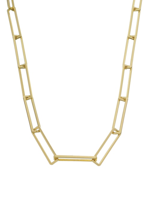 COLAR CORRENTE DE ELOS NO OURO CO556-O COLAR CORRENTE DE ELOS NO OURO CO556-O