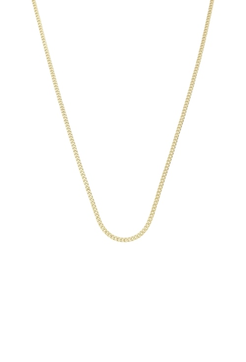 COLAR CORRENTE GROUMET BANHADO A OURO CO882-O