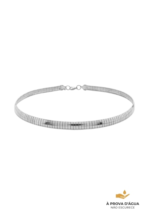 COLAR CORRENTE LAMINADA AÇO INOX CO791-A