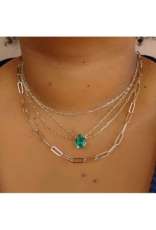 COLAR DE CORRENTE NO OURO 02-O (71413)
