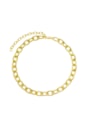 COLAR DE ELOS MODERNO NO OURO CO682-O