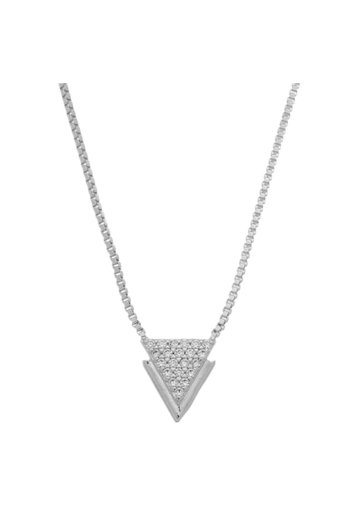 COLAR DE PINGENTE COM MICRO ZIRCÔNIA CO422-R