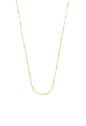 COLAR DELICADO TUBINHOS NO OURO CO789-O