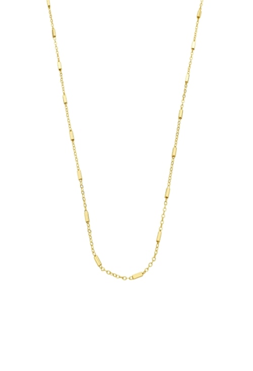COLAR DELICADO TUBINHOS NO OURO CO789-O