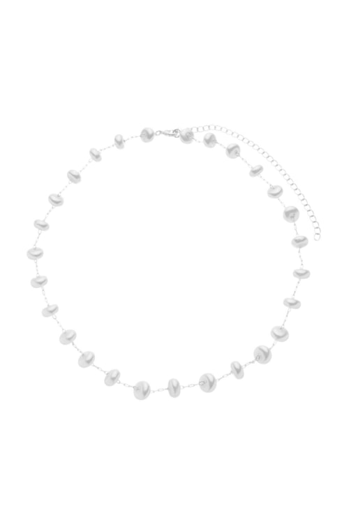 COLAR ELEGANTE DE PÉROLAS NO RÓDIO CO689 -R COLAR ELEGANTE DE PÉROLAS NO RÓDIO CO689 -R