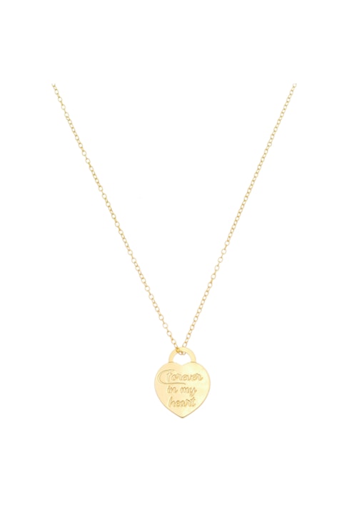 COLAR "FOREVER IN MY HEART" NO OURO CO248-O