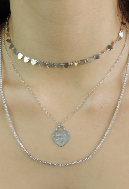 COLAR "FOREVER IN MY HEART" NO RÓDIO CO248-R COLAR "FOREVER IN MY HEART" NO RÓDIO CO248-R