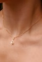 COLAR GOTA VAZADA COM PÉROLA CO748-O