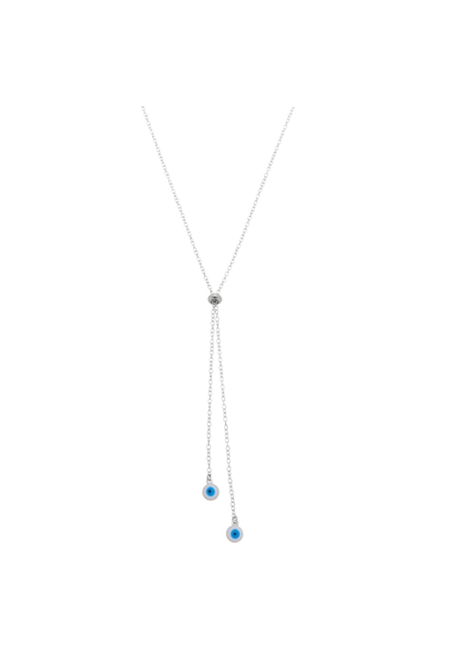 COLAR GRAVATINHA AJUSTÁVEL COM OLHO GREGO CO340-R COLAR GRAVATINHA AJUSTÁVEL COM OLHO GREGO CO340-R